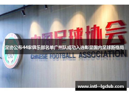 足协公布44家俱乐部名单广州队成功入选彰显国内足球新格局
